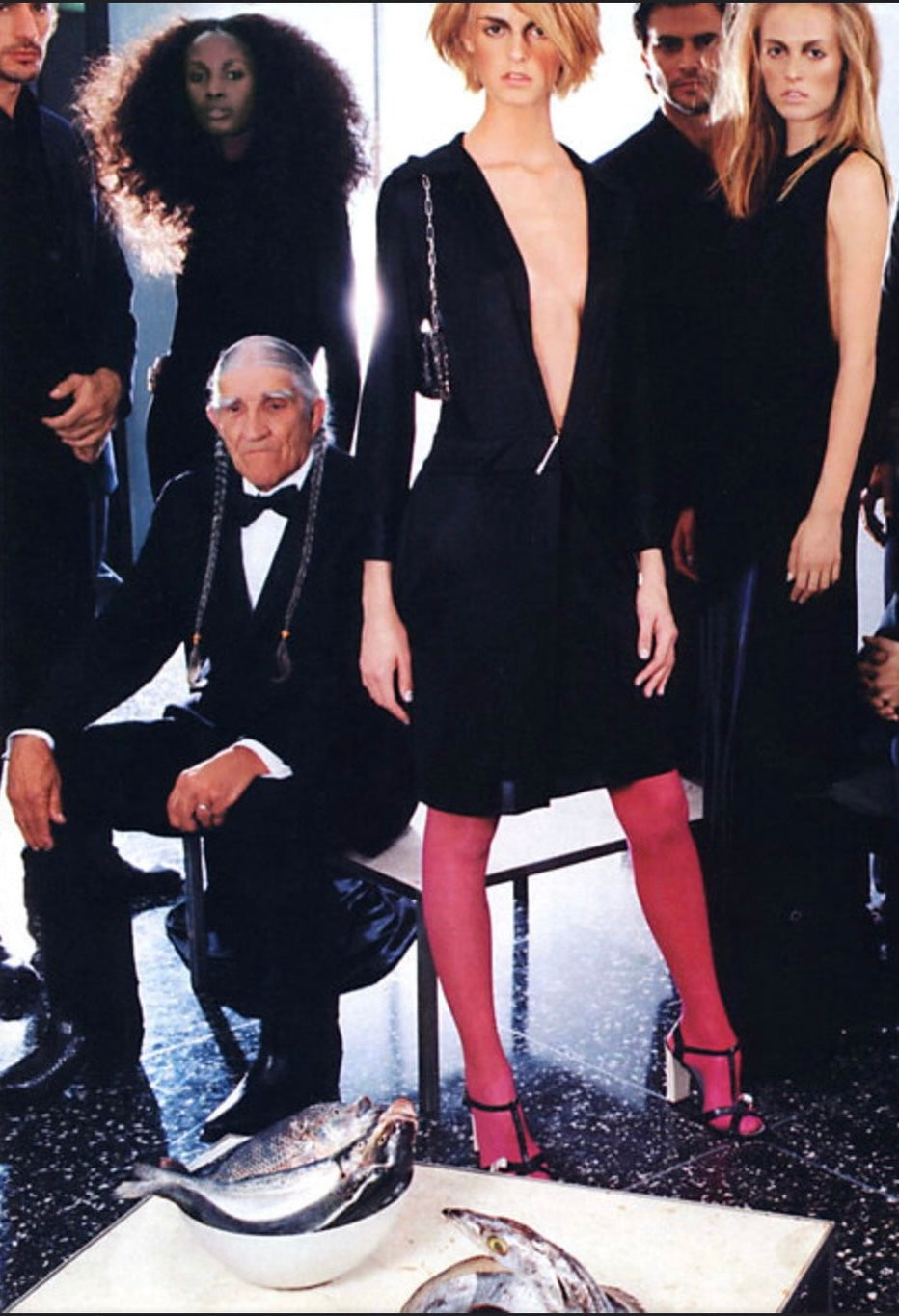 Gucci by Tom Ford 2000 Plunging Viscose Dress