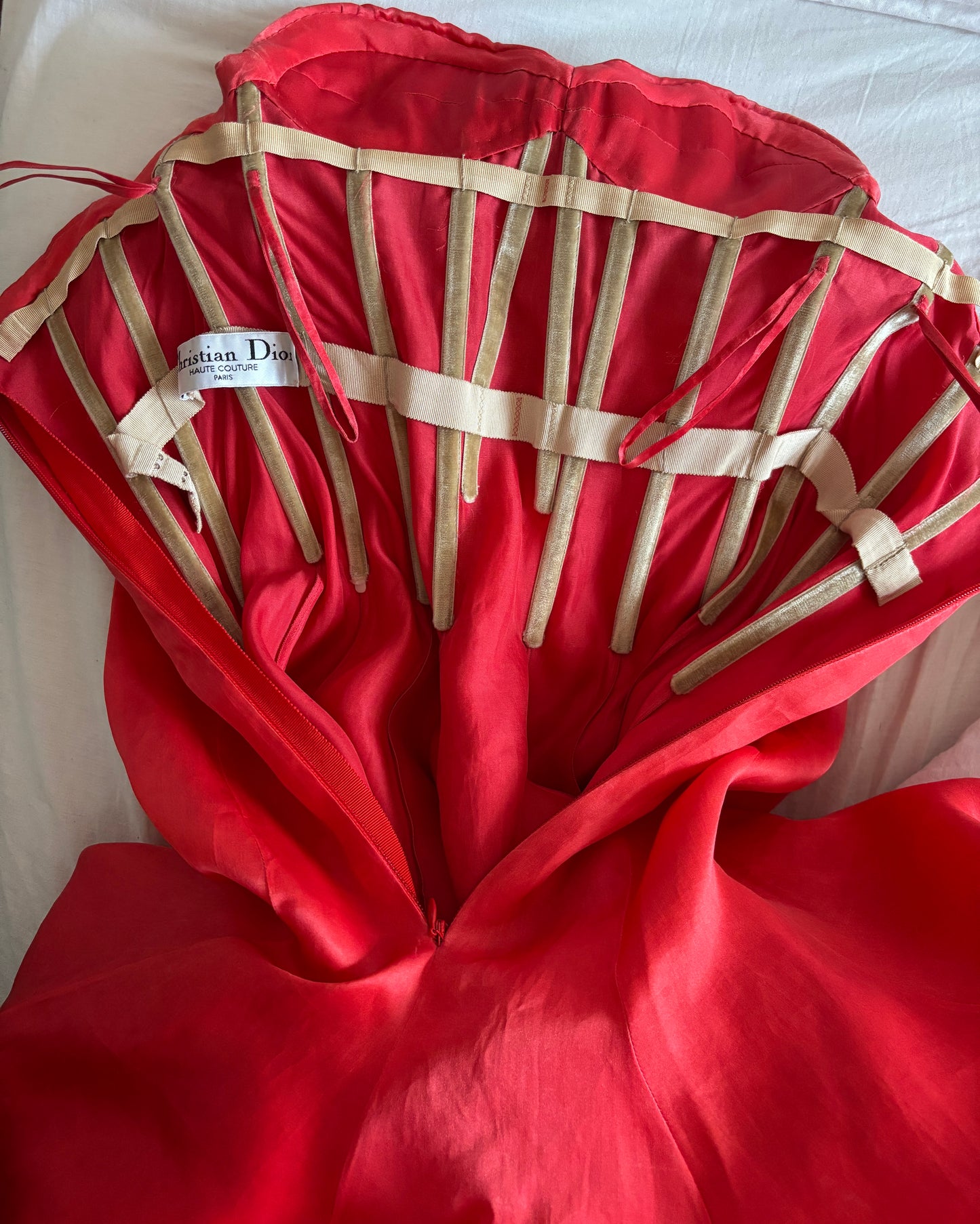 Christian Dior Haute Couture 2012 Red Gown