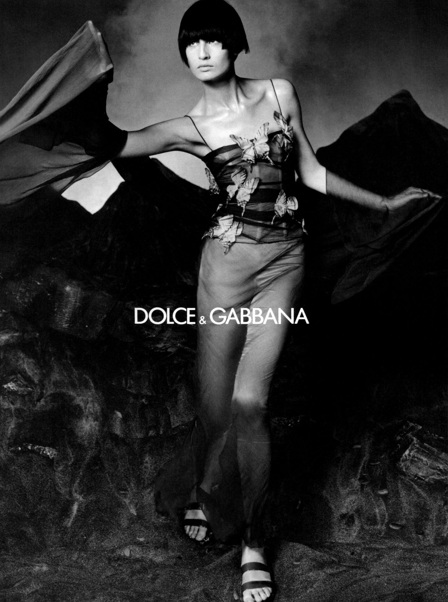 Dolce & Gabbana 1998 Butterfly Dress