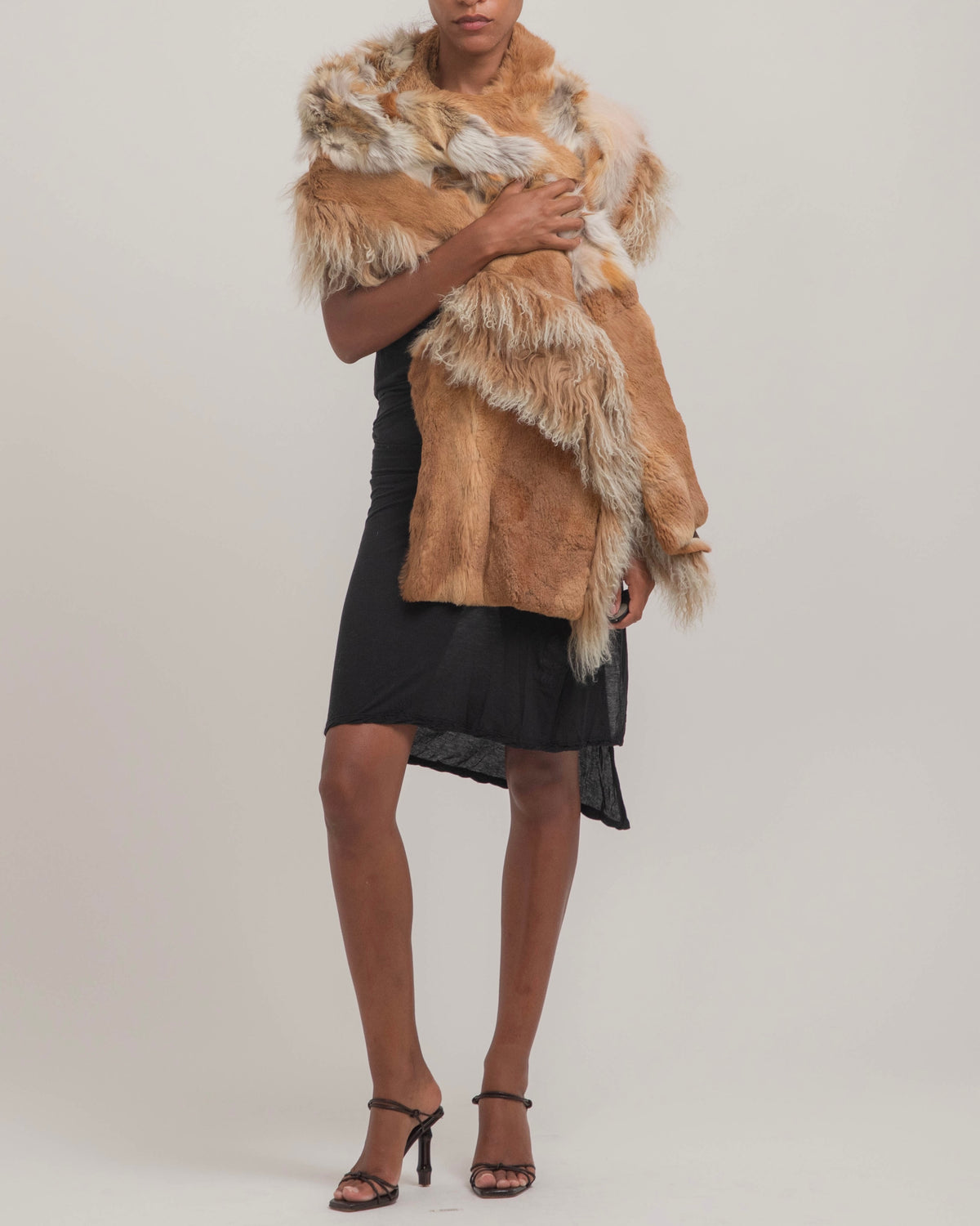 Christian Dior by John Galliano 2001 Fur Patchwork Stole