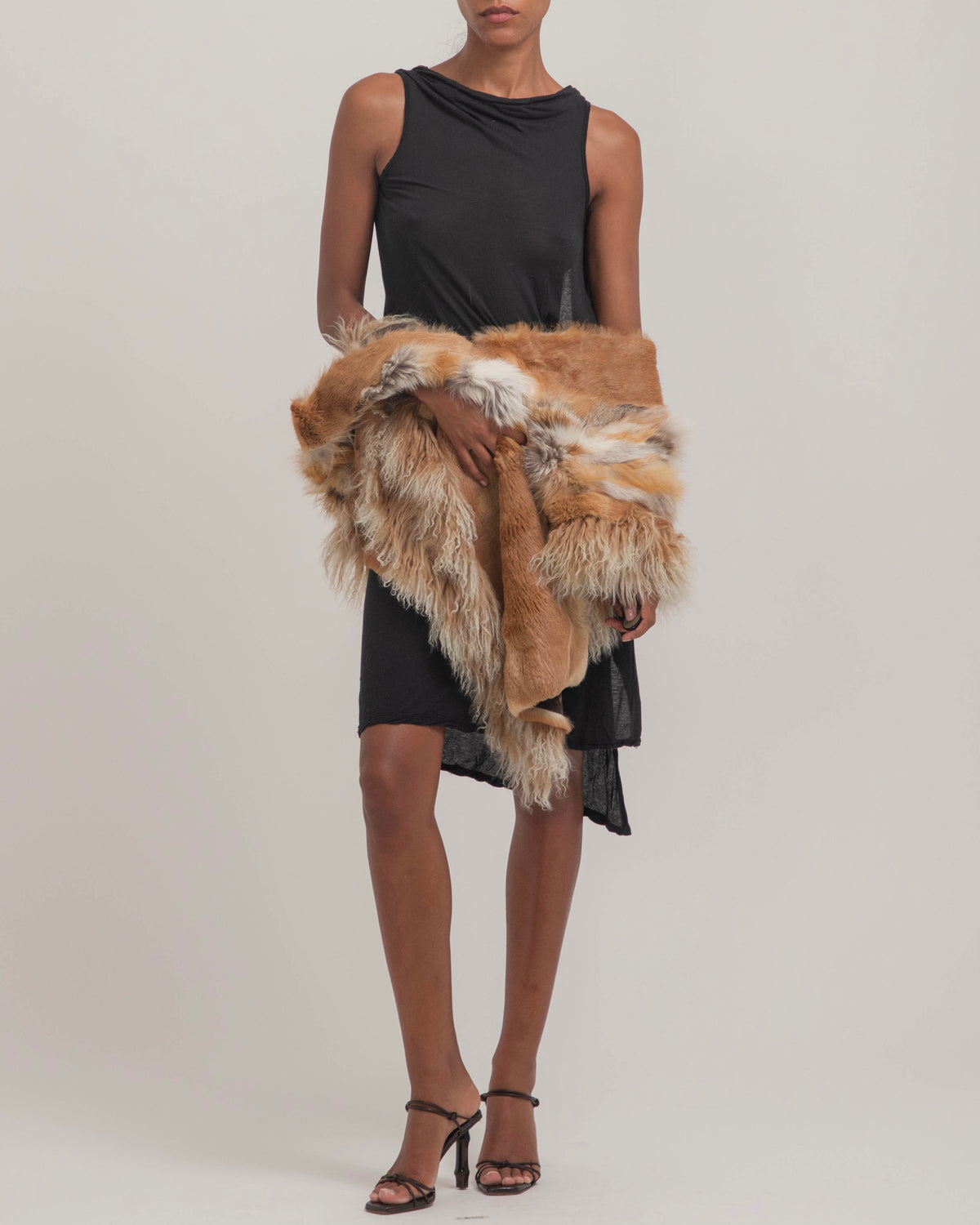Christian Dior by John Galliano 2001 Fur Patchwork Stole