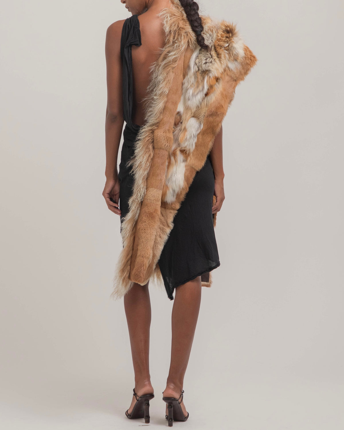 Christian Dior by John Galliano 2001 Fur Patchwork Stole