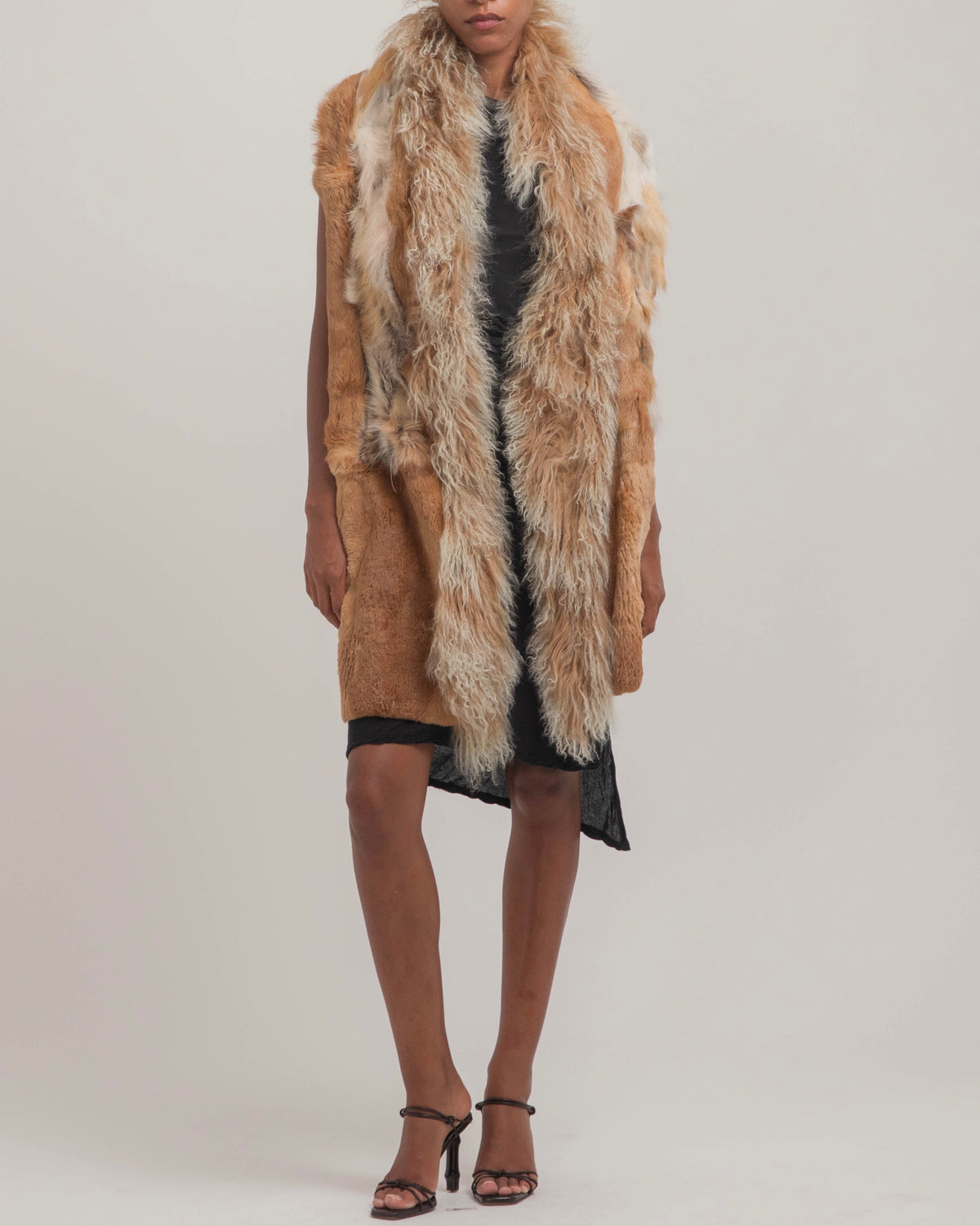 Christian Dior by John Galliano 2001 Fur Patchwork Stole