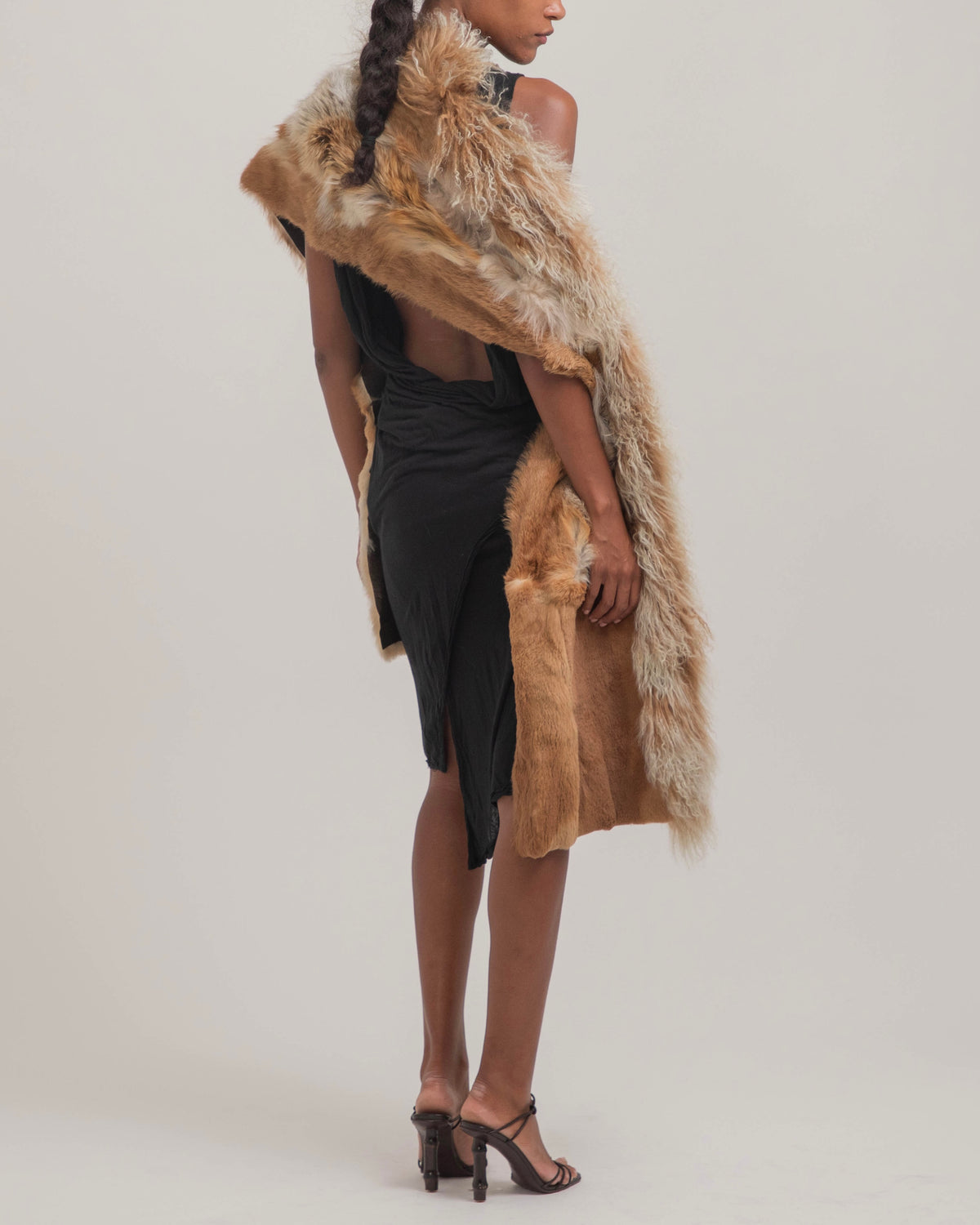 Christian Dior by John Galliano 2001 Fur Patchwork Stole