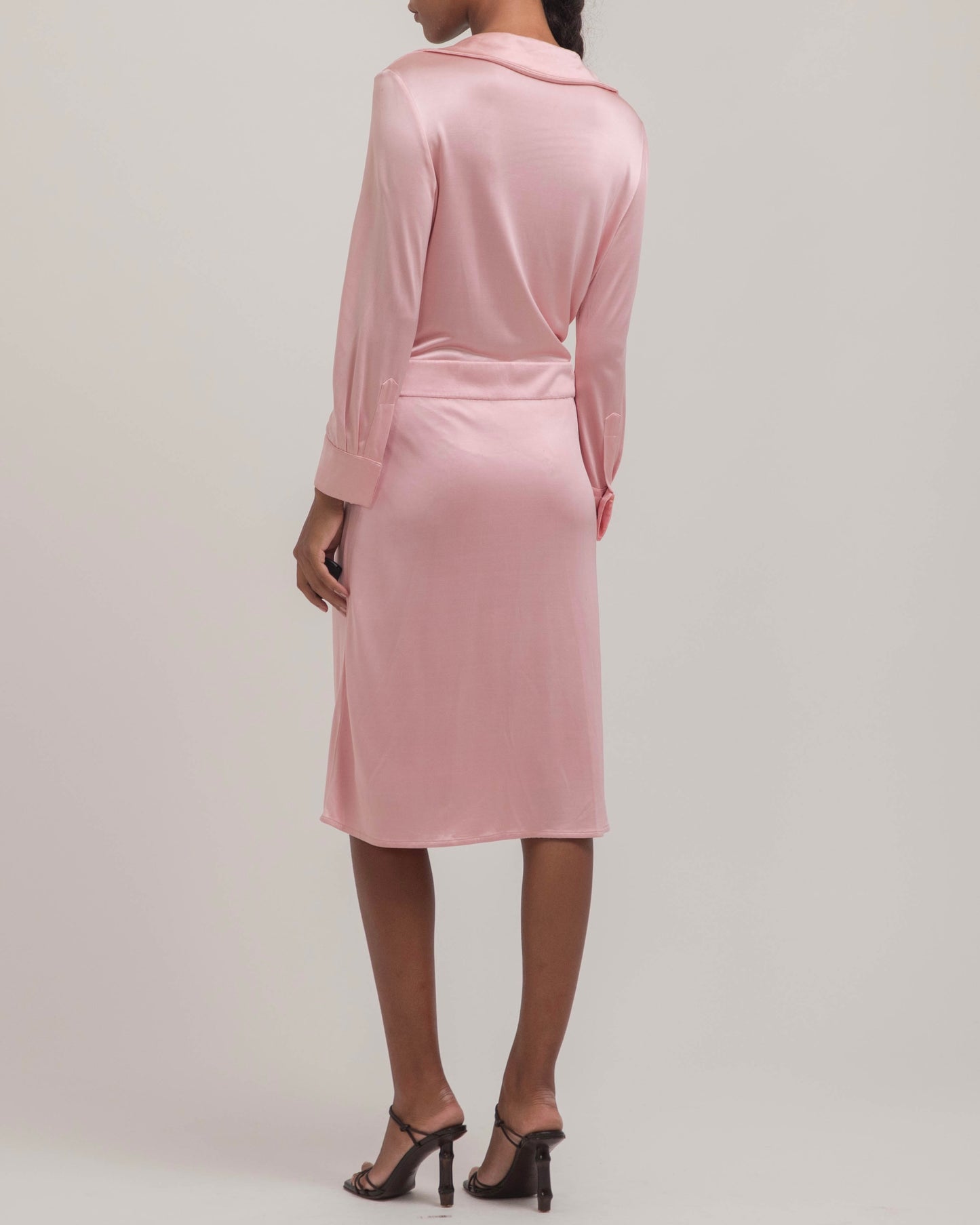 Gucci by Tom Ford 2000 Plunging Viscose Dress